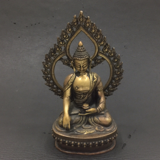 仏陀 仏像 坐像 座像 高さ約16cm 置物